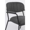 White Label Living Nojatuoli Jolien Arm Harmaa 2 Kpl - Image 7