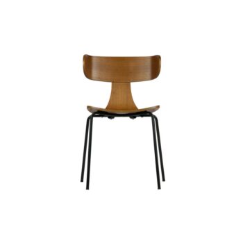 BePureHome Form Ruokapöydän Tuoli 2 Kpl Ruskea 77,5x50x52 cm