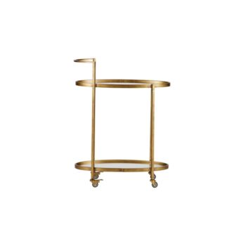 BePureHome Push Metallinen Sivupöytä Ruskea / Antique Brass 86x67x35 cm