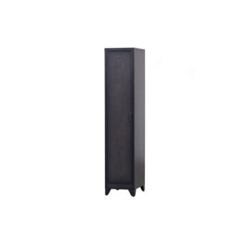 WOOOD Cas Metallinen Kaappi Musta / Black 180x38x45,5 cm