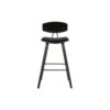 WOOOD Exclusive Senn Baarijakkara Musta / Black 2 Kpl 91x42x48 cm