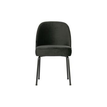 BePureHome Vogue Ruokapöydän Tuoli 2 Kpl Musta 82,5x50x57 cm