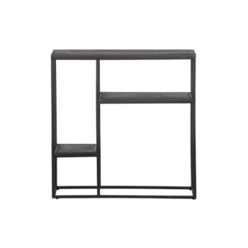 WOOOD Febe Metallinen Sivupöytä Musta / Black 2 Kpl 76x76x30 cm