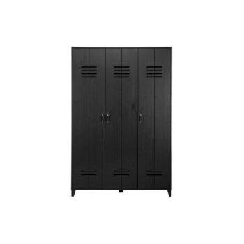 vtwonen Locker Puinen Kaappi Musta / Black 186x123x40 cm