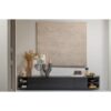 WOOOD Exclusive Finca Puinen Tv-taso Musta / Deep Black 40x50x40 cm - Image 3
