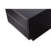 WOOOD Exclusive Finca Puinen Tv-taso Musta / Deep Black 40x50x40 cm - Image 7