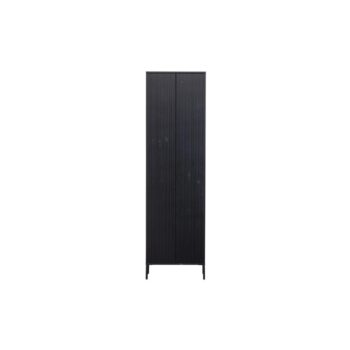 WOOOD Exclusive New Puinen Kaappi Musta / Black 210x60x42 cm