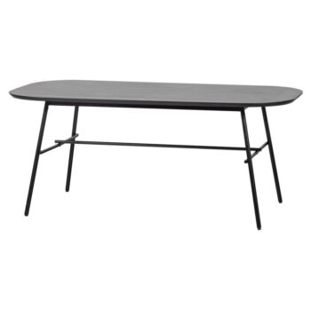 vtwonen Elegance Ruokapöytä Musta / Black 79x180x90 cm