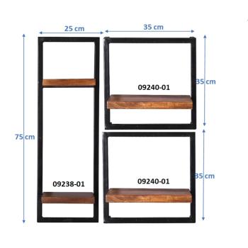 SIT PANAMA Hylly 3 Osaa 60x120x60 cm