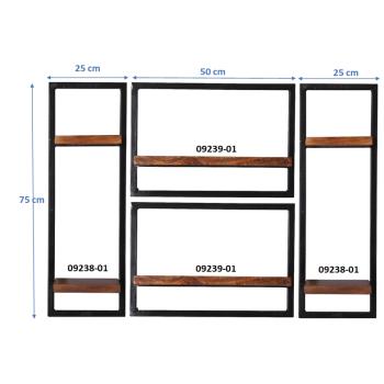 SIT PANAMA Hylly 4 Osaa 60x120x60 cm