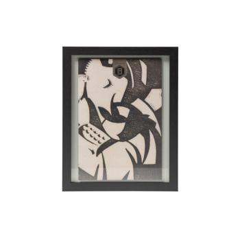 Shift Large Photoframe Wood Black