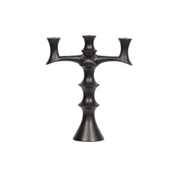 Finn Candleholder Metal Black