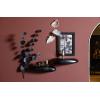 Eucalyptus Wall Decoration Metal Black - Image 2