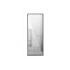 Cliff Mirror Metal Black 130x50cm