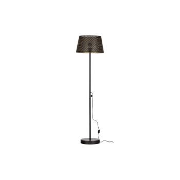 Kars Floor Lamp Metal Black/antique Brass