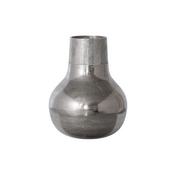 Metal Xl Vase Metal Silver