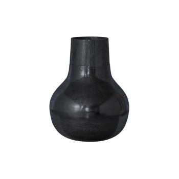 Metal Xl Vase Metal Black