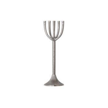 Reach Candleholder Metal Silver