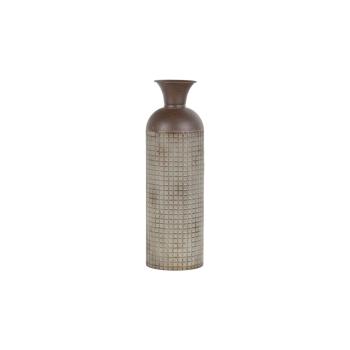 Kari Vase L Metal Brown