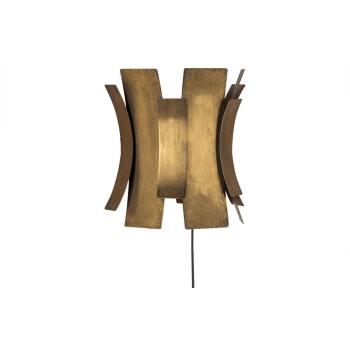 Course Wall Lamp Metal Antique Brass