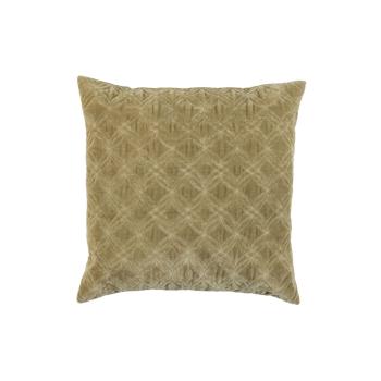 Cherish Cushion Velvet Khaki 50x50cm