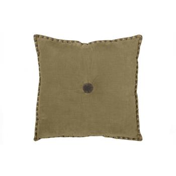 Levy Cushion Micro Velvet Sepia 45x45cm