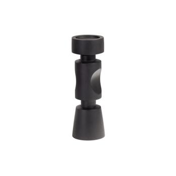 Midi Candleholder Mango Wood Black 36cm