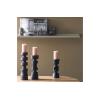 Midi Candleholder Mango Wood Black 36cm - Image 3