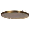 Decoy Serving Plate Iron Antique Brass