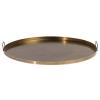 Decoy Serving Plate Iron Antique Brass - Image 3