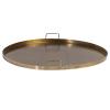Decoy Serving Plate Iron Antique Brass - Image 4