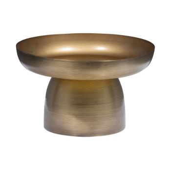 Kyle Bowl On Foot Metal Brass