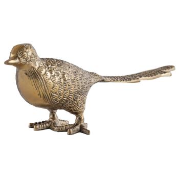 Ornamental Bird Metal Antique Brass