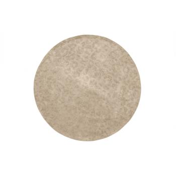 Cato Rug Round With Panther Design Sand Ø150cm