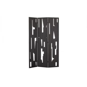 WOOOD Merel Puinen Koriste Musta / Black 170x120x2 cm